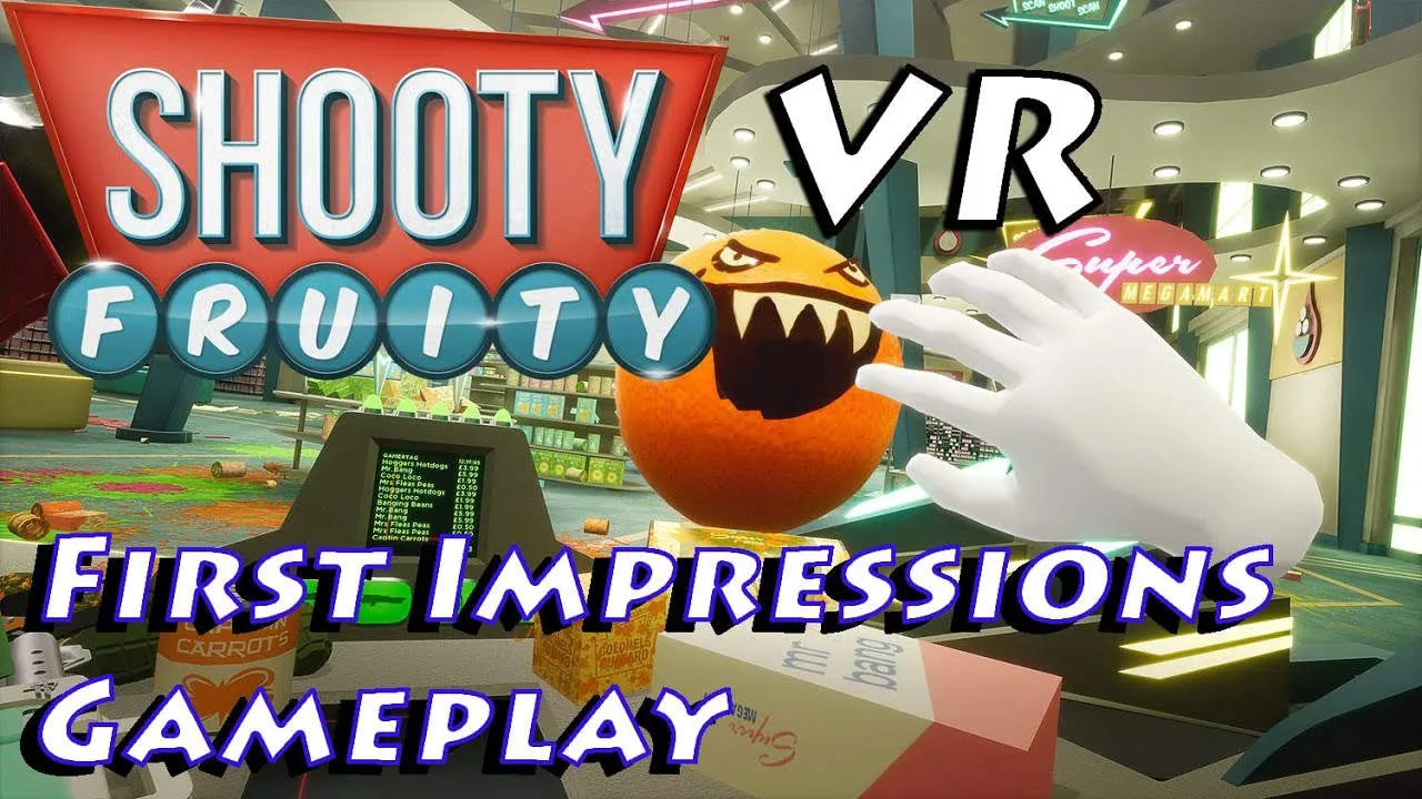 Shooty Fruity VR Gameplay Screenshot
