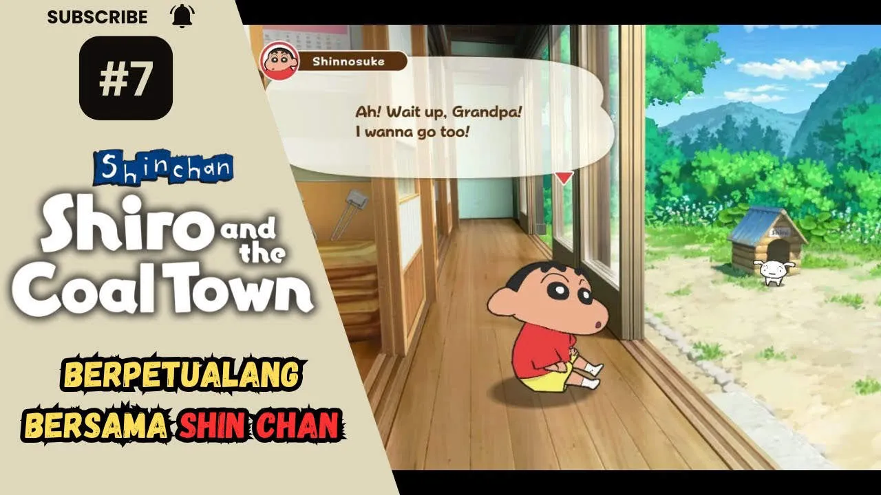Shin chan: Shiro and the Coal Town Gameplay Screenshot