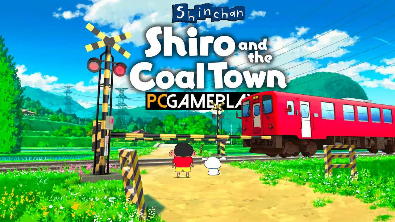Shin chan: Shiro and the Coal Town Gameplay Screenshot