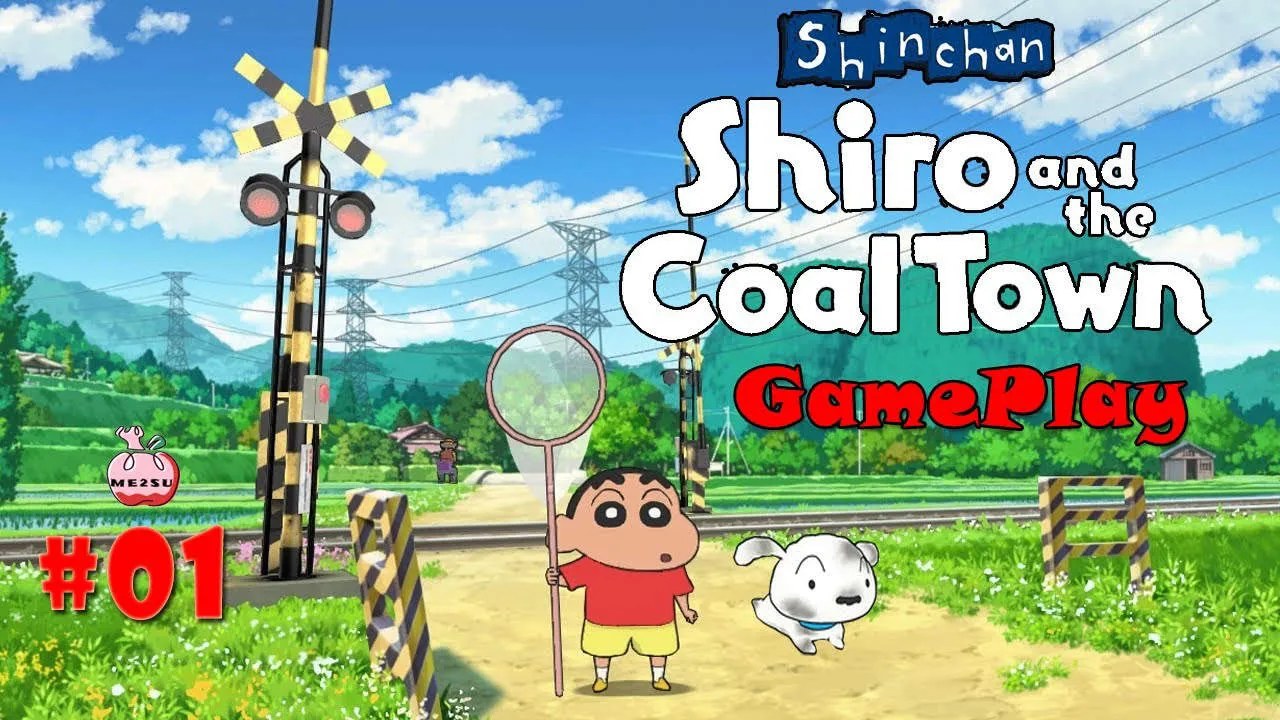Shin chan: Shiro and the Coal Town Gameplay Screenshot