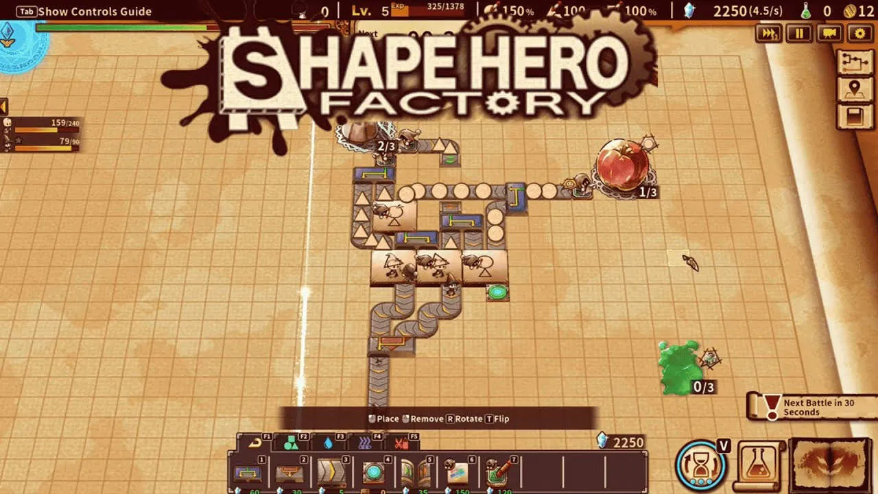 ShapeHero Factory Gameplay Screenshot