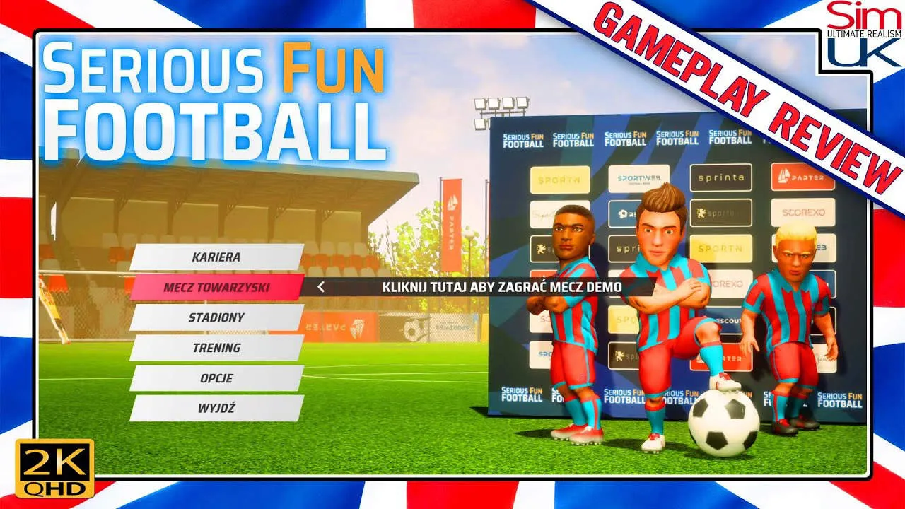 Serious Fun Football Gameplay Screenshot