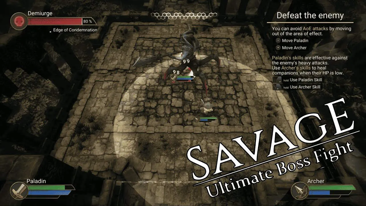 Savage: Ultimate Boss Fight Gameplay Screenshot