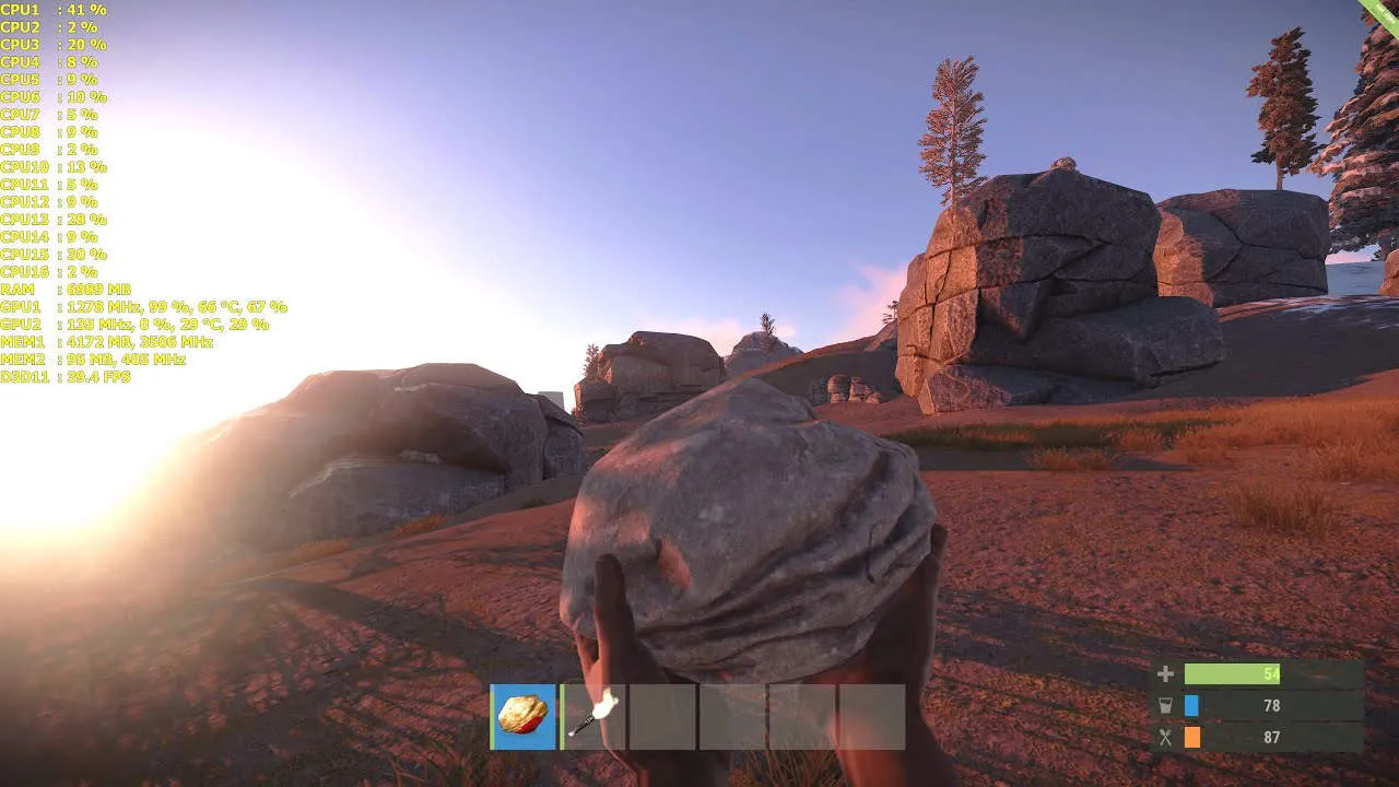 Rust Gameplay Screenshot