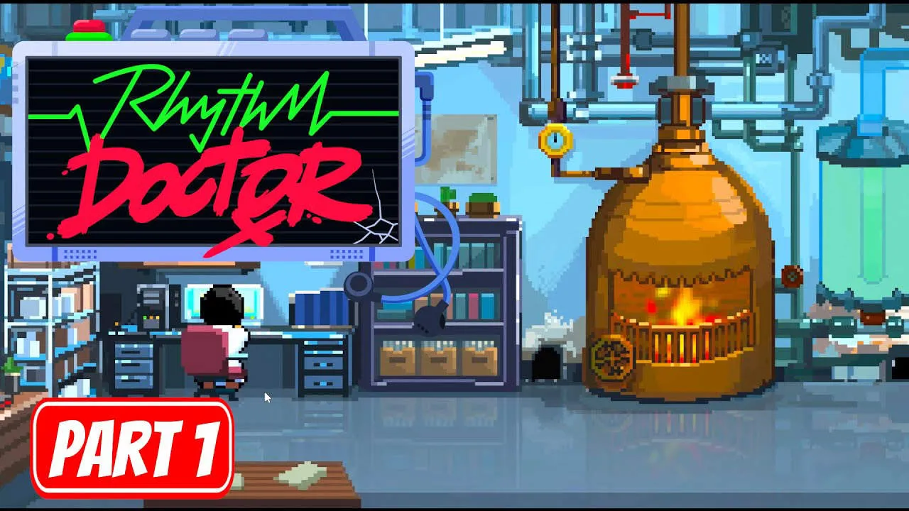 Rhythm Doctor Gameplay Screenshot