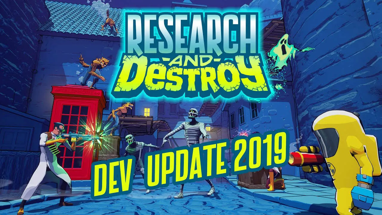 RESEARCH and DESTROY Gameplay Screenshot