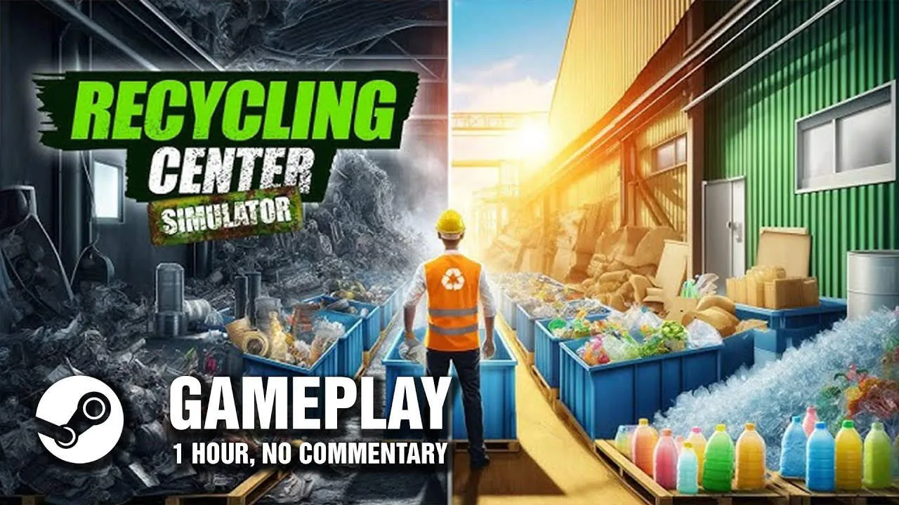 Recycling Center Simulator Gameplay Screenshot