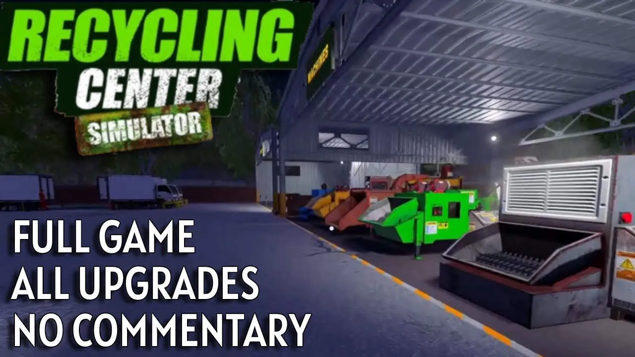 Recycling Center Simulator Gameplay Screenshot