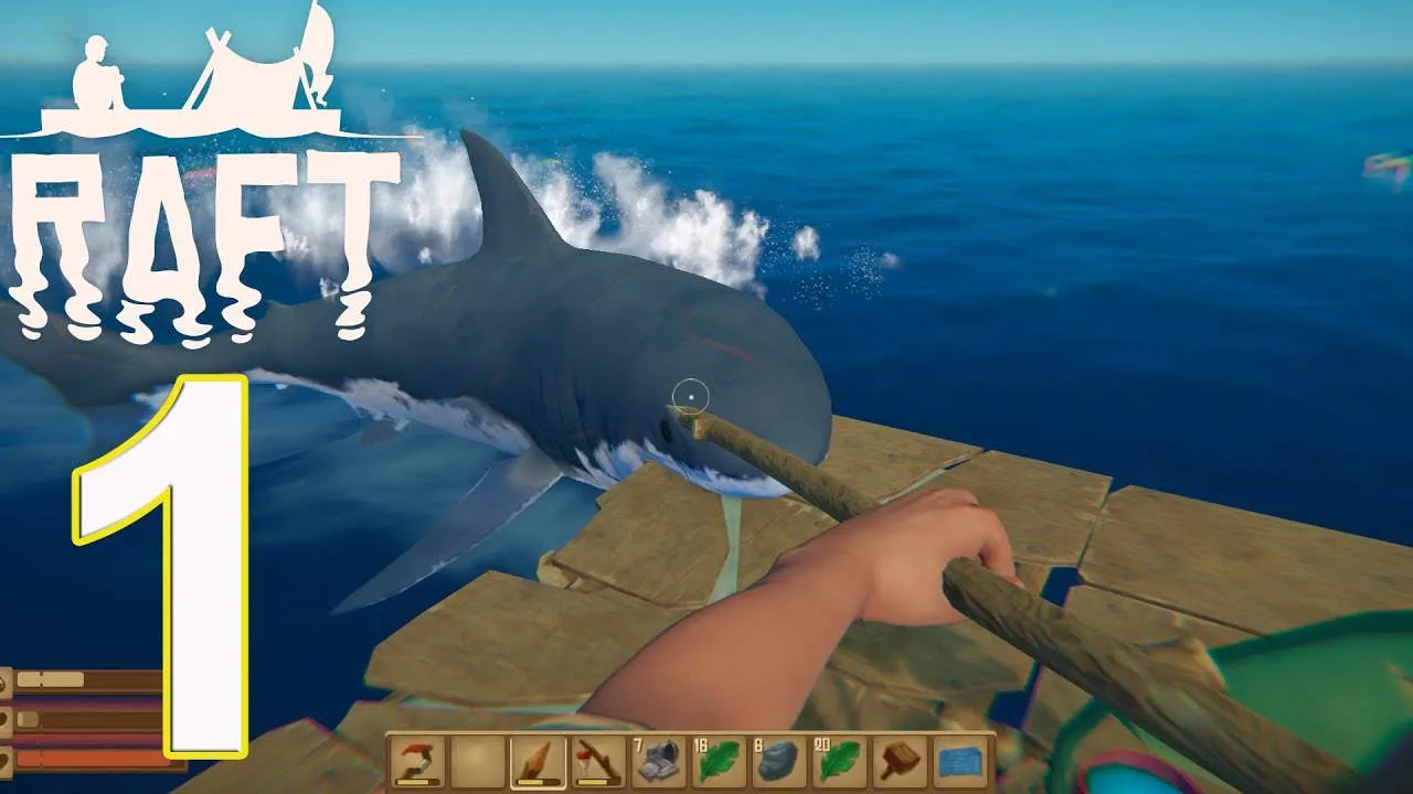Raft Gameplay Screenshot