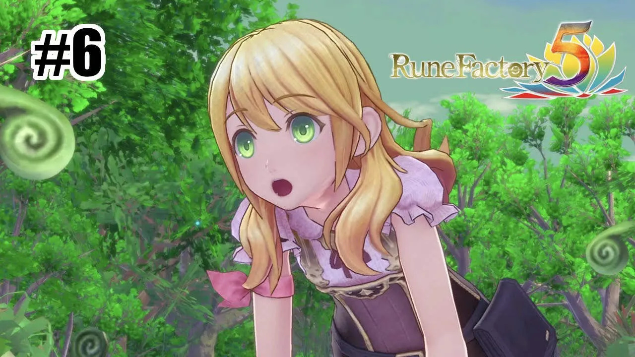 Rune Factory 5 Gameplay Screenshot