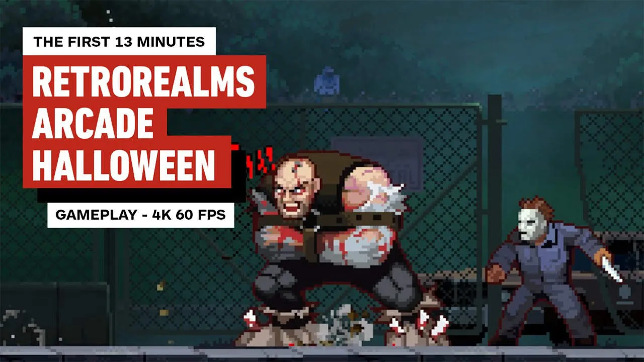 RetroRealms Arcade Gameplay Screenshot
