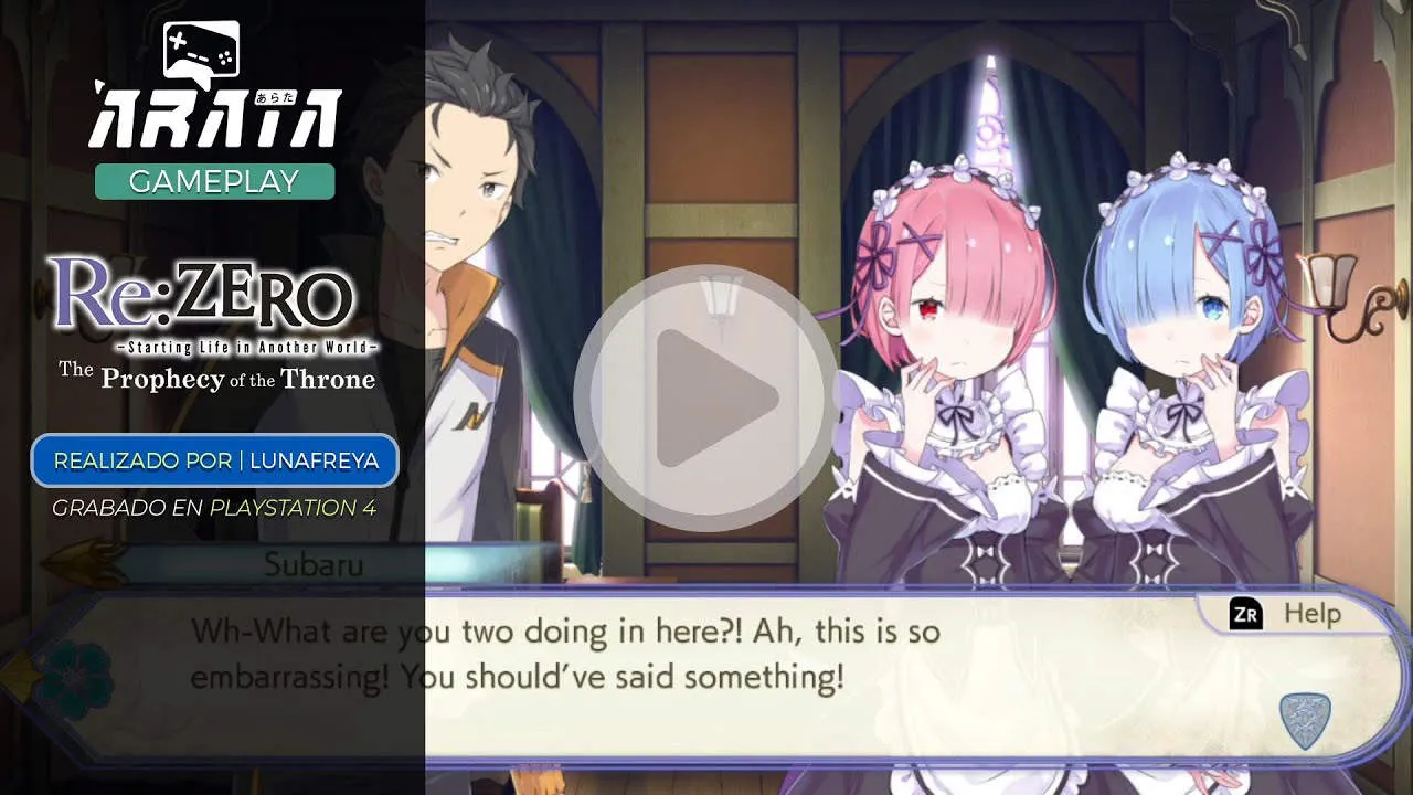 Re:ZERO -Starting Life in Another World- The Prophecy of the Throne Gameplay Screenshot