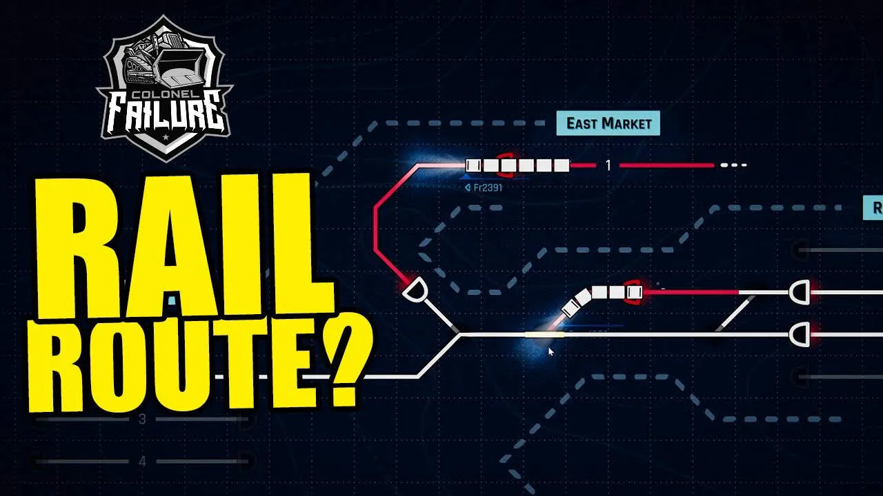 Rail Route Gameplay Screenshot