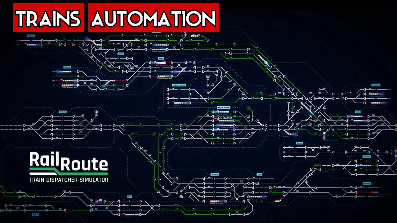 Rail Route Gameplay Screenshot