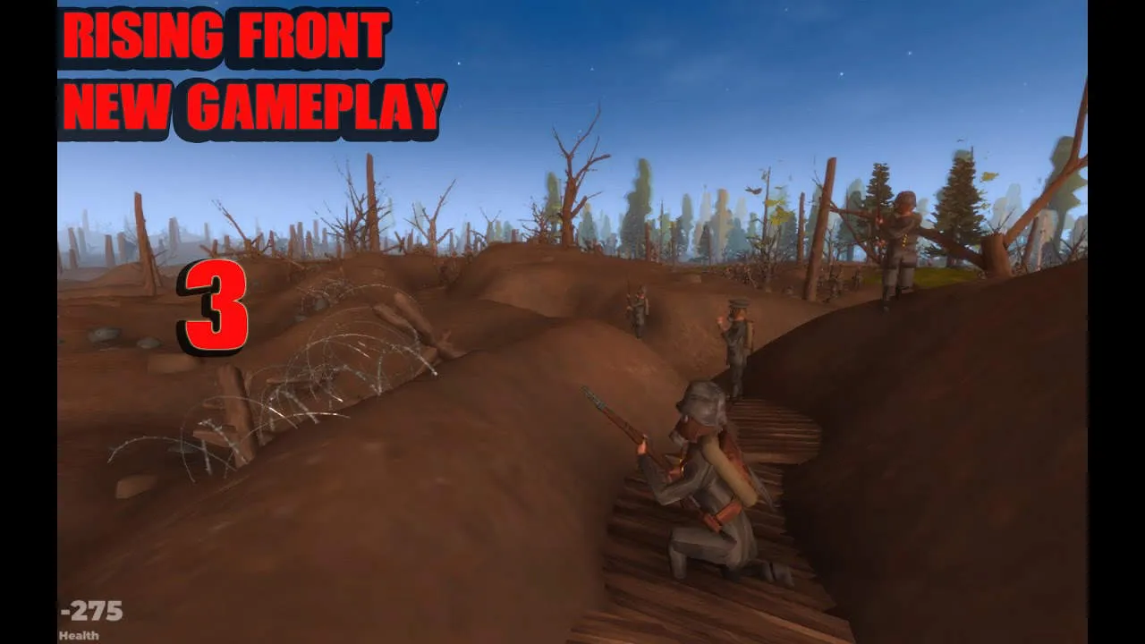 Rising Front Gameplay Screenshot