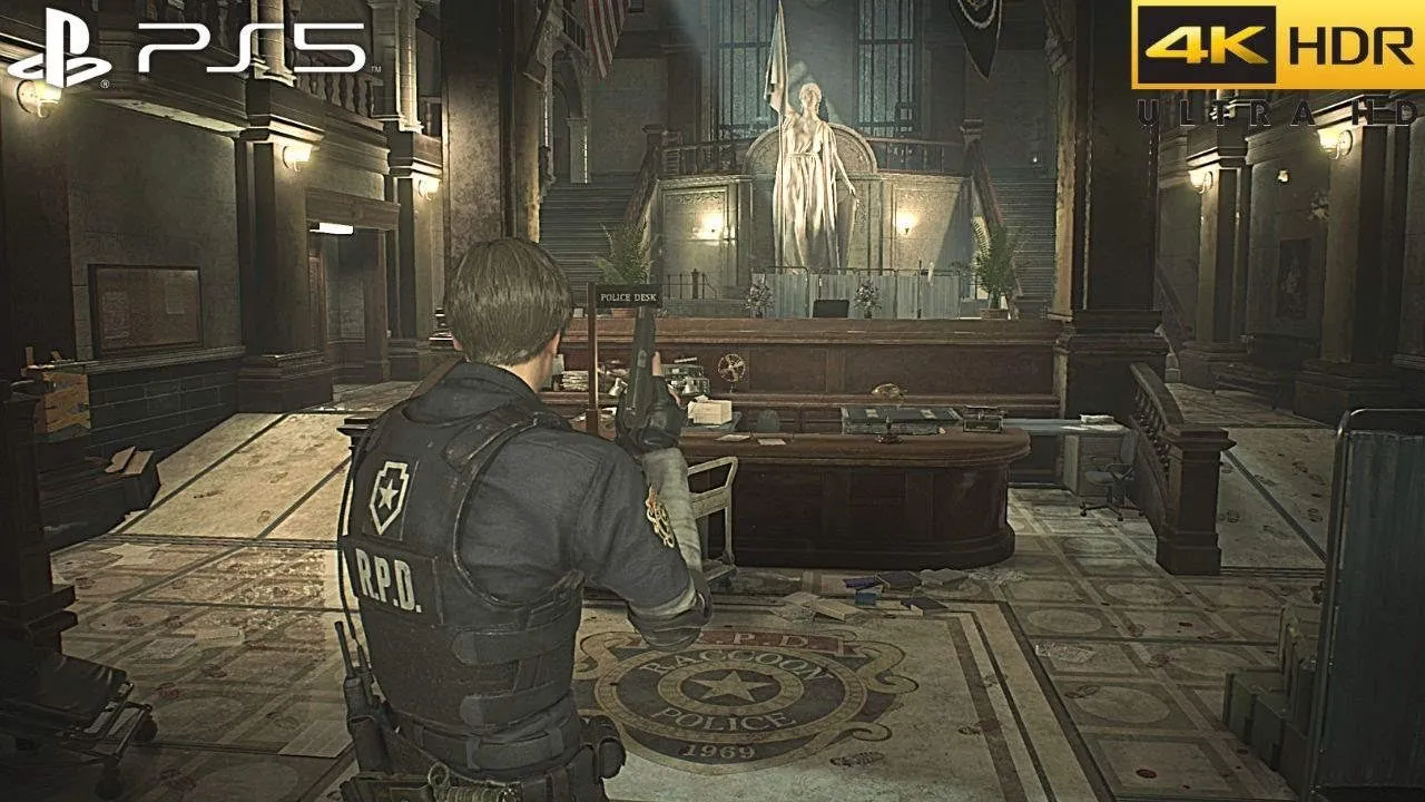 Resident Evil 2 Gameplay Screenshot