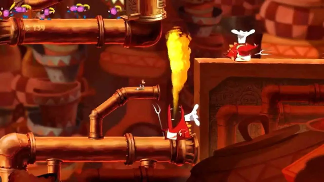 Rayman Origins Gameplay Screenshot