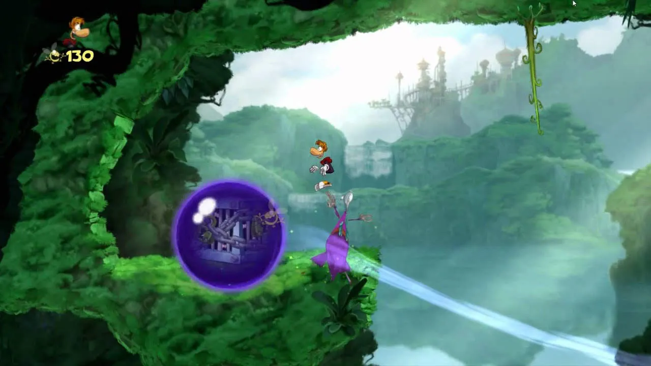 Rayman Origins Gameplay Screenshot