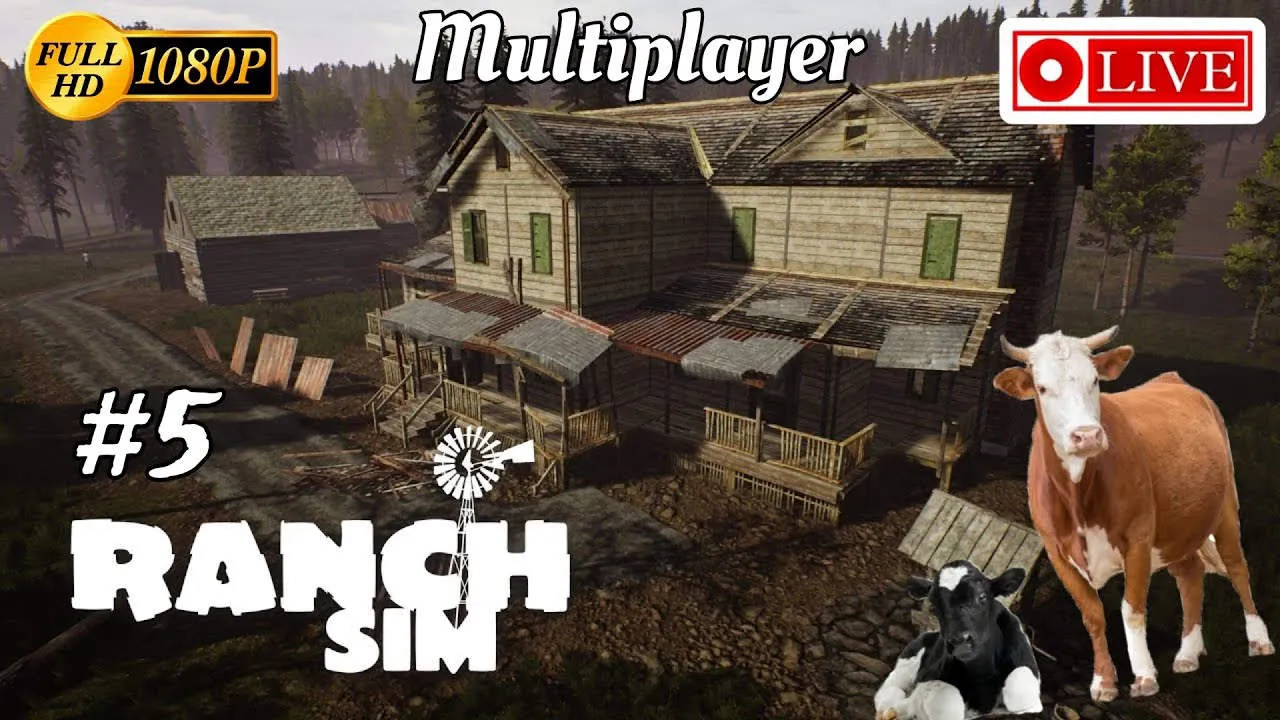 Ranch Simulator Build, Farm, Hunt Gameplay Screenshot