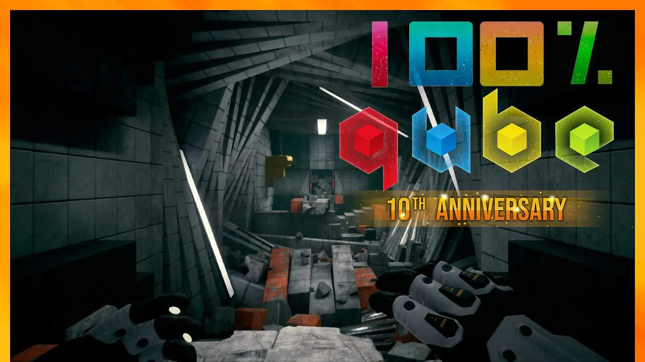 Q.U.B.E. 10th Anniversary Gameplay Screenshot