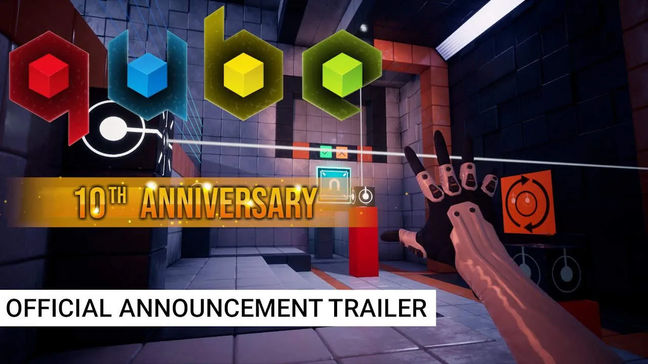 Q.U.B.E. 10th Anniversary Gameplay Screenshot