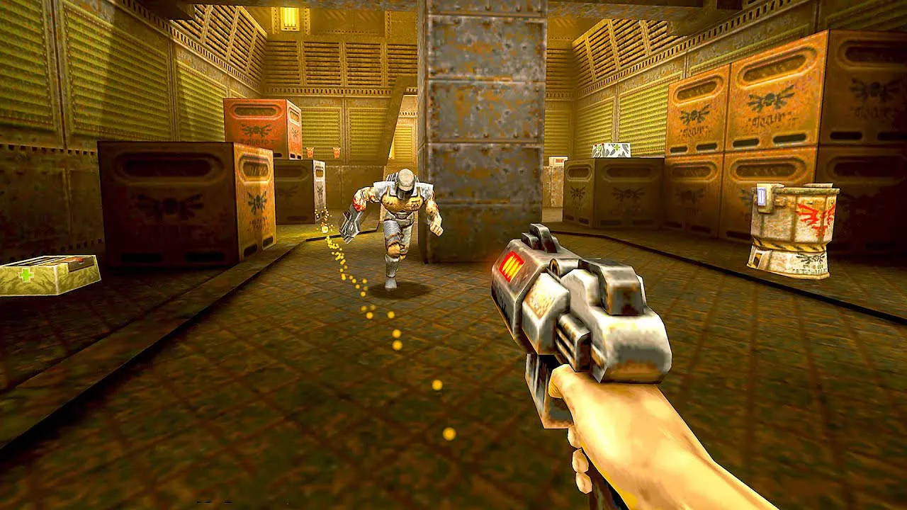 Quake II Enhanced Gameplay Screenshot