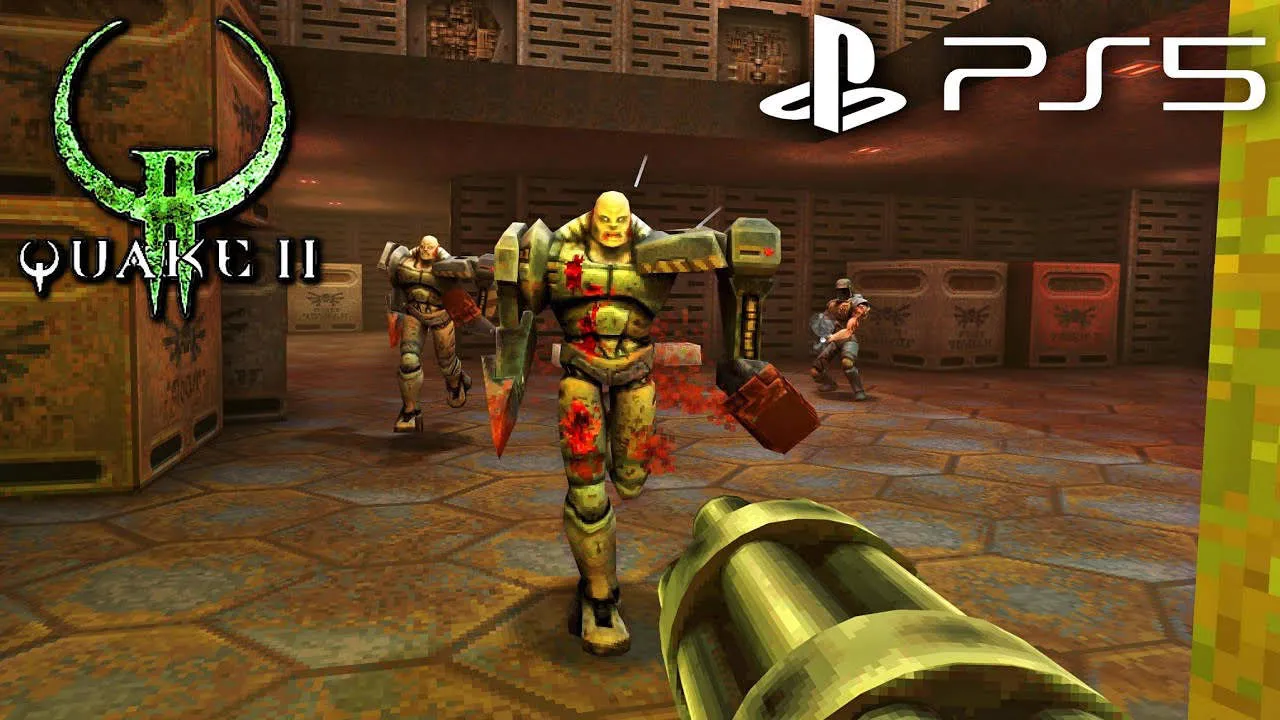 Quake II Enhanced Gameplay Screenshot