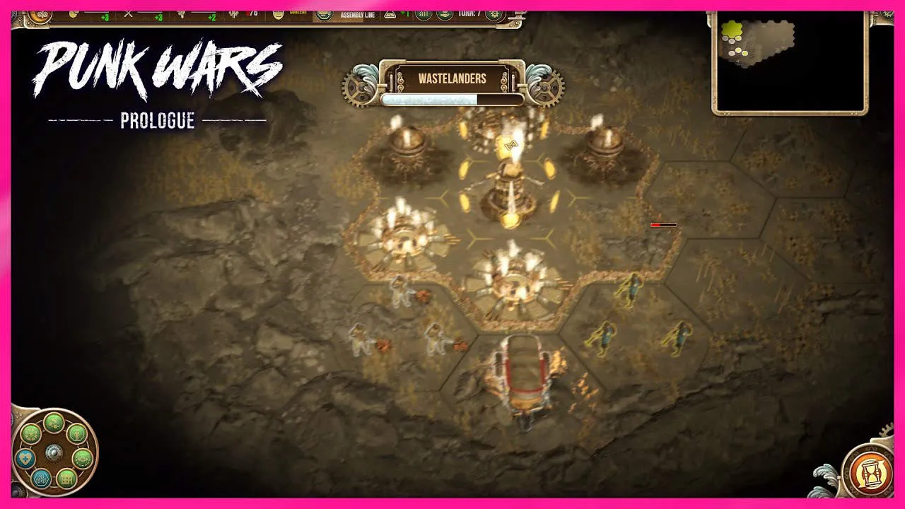 Punk Wars Gameplay Screenshot