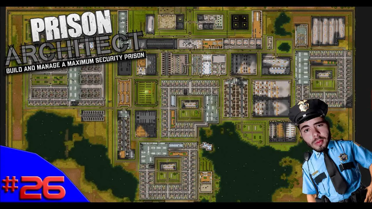 Prison Architect Gameplay Screenshot