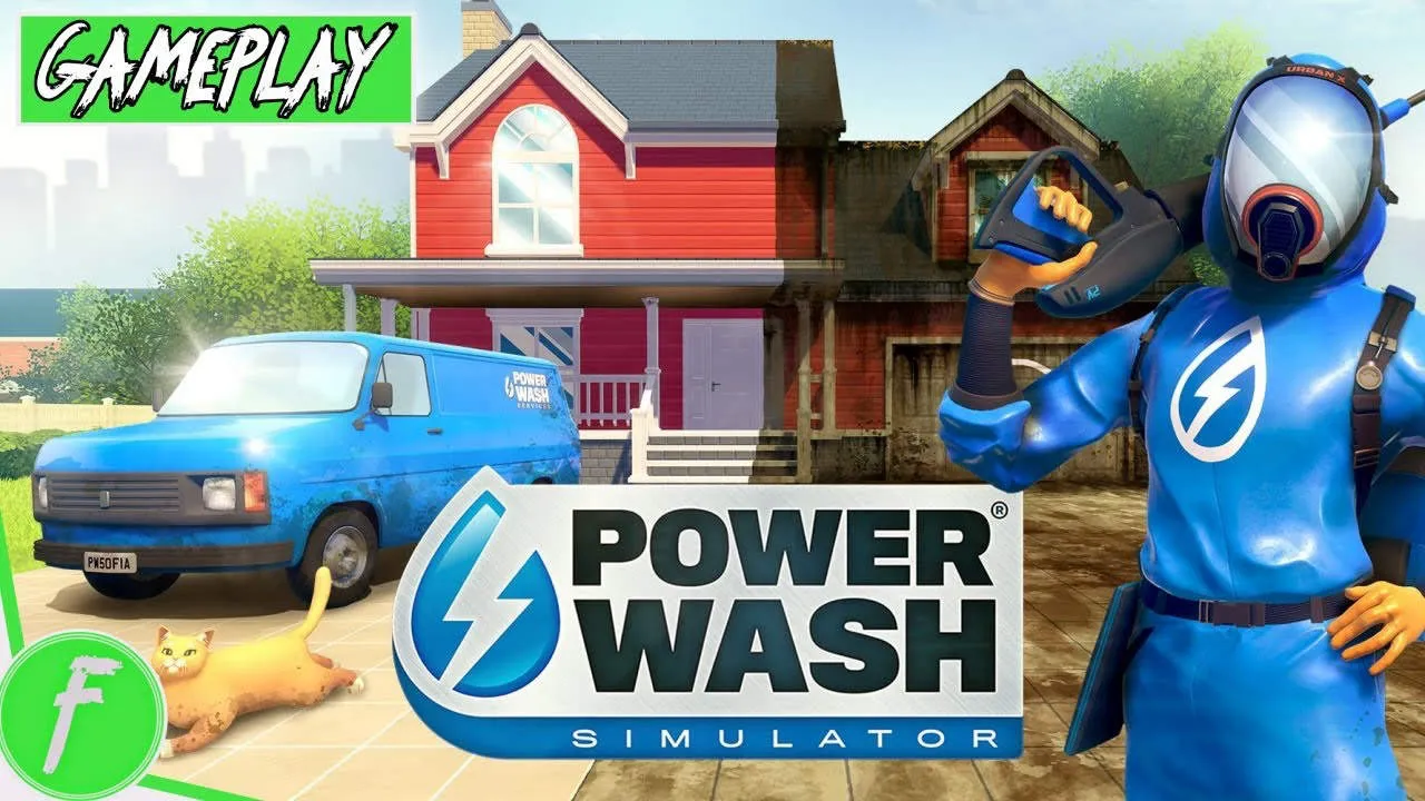 PowerWash Simulator Gameplay Screenshot