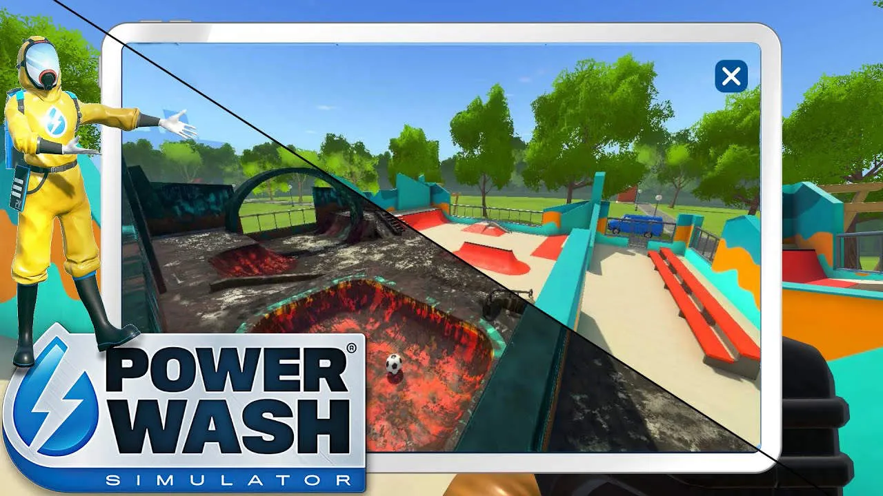 PowerWash Simulator Gameplay Screenshot