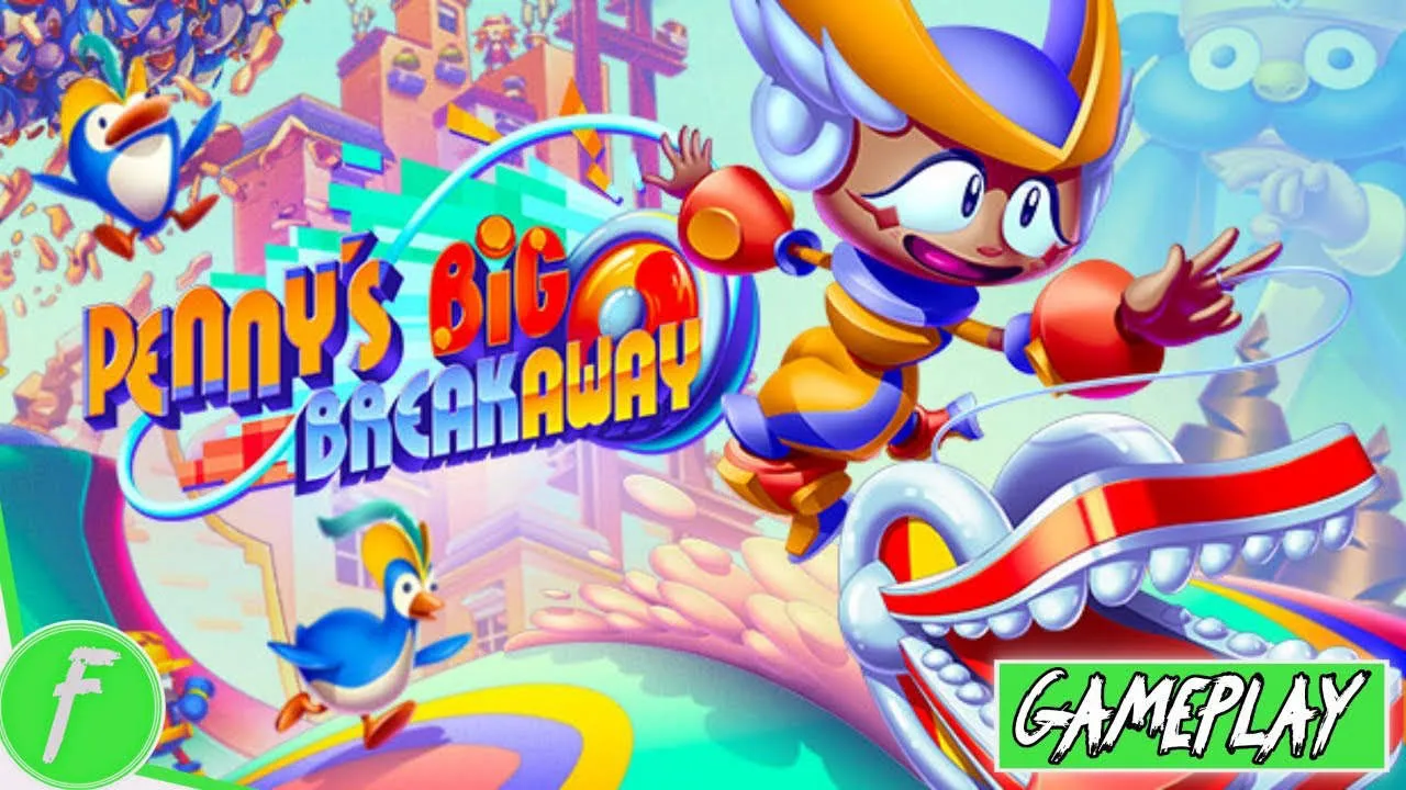 Penny’s Big Breakaway Gameplay Screenshot
