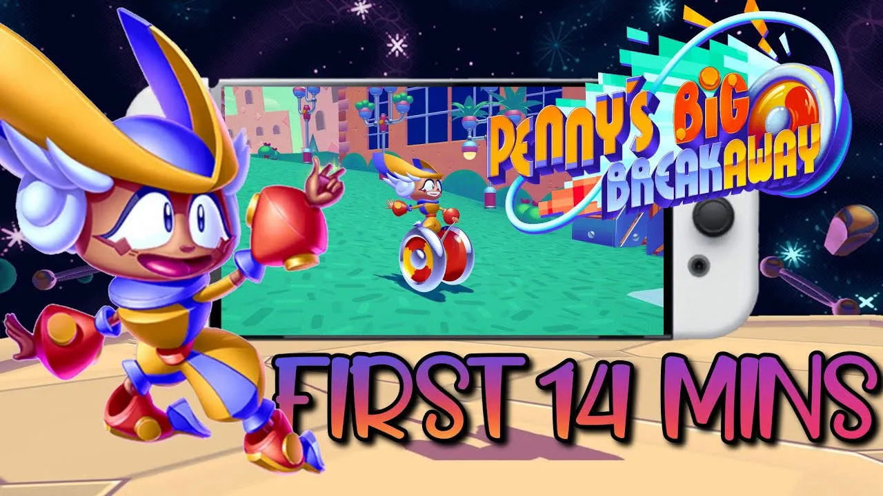 Penny’s Big Breakaway Gameplay Screenshot