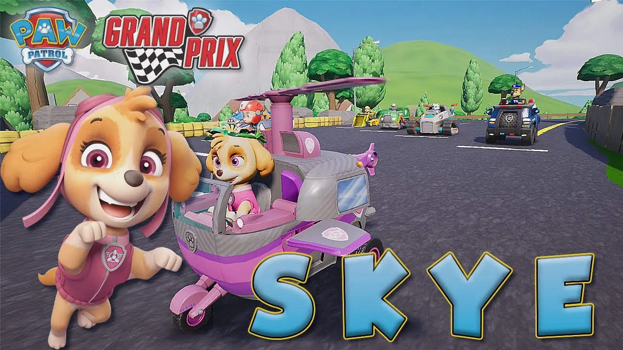 PAW Patrol: Grand Prix Gameplay Screenshot