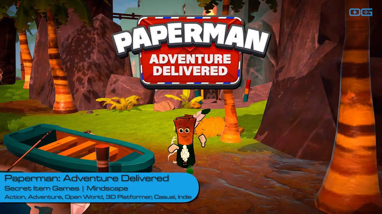 Paperman: Adventure Delivered Gameplay Screenshot