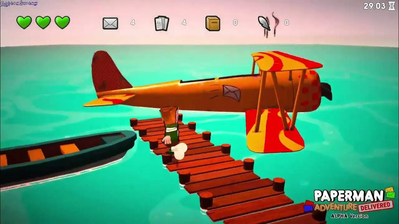 Paperman: Adventure Delivered Gameplay Screenshot