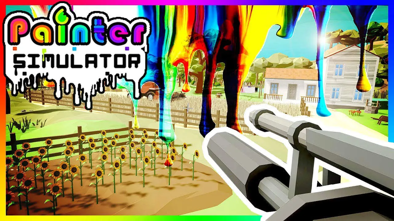 Painter Simulator Gameplay Screenshot