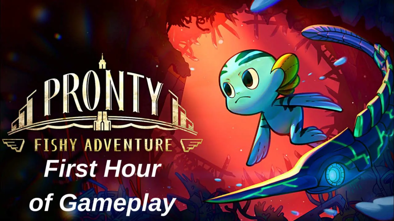 Pronty: Fishy Adventure Gameplay Screenshot