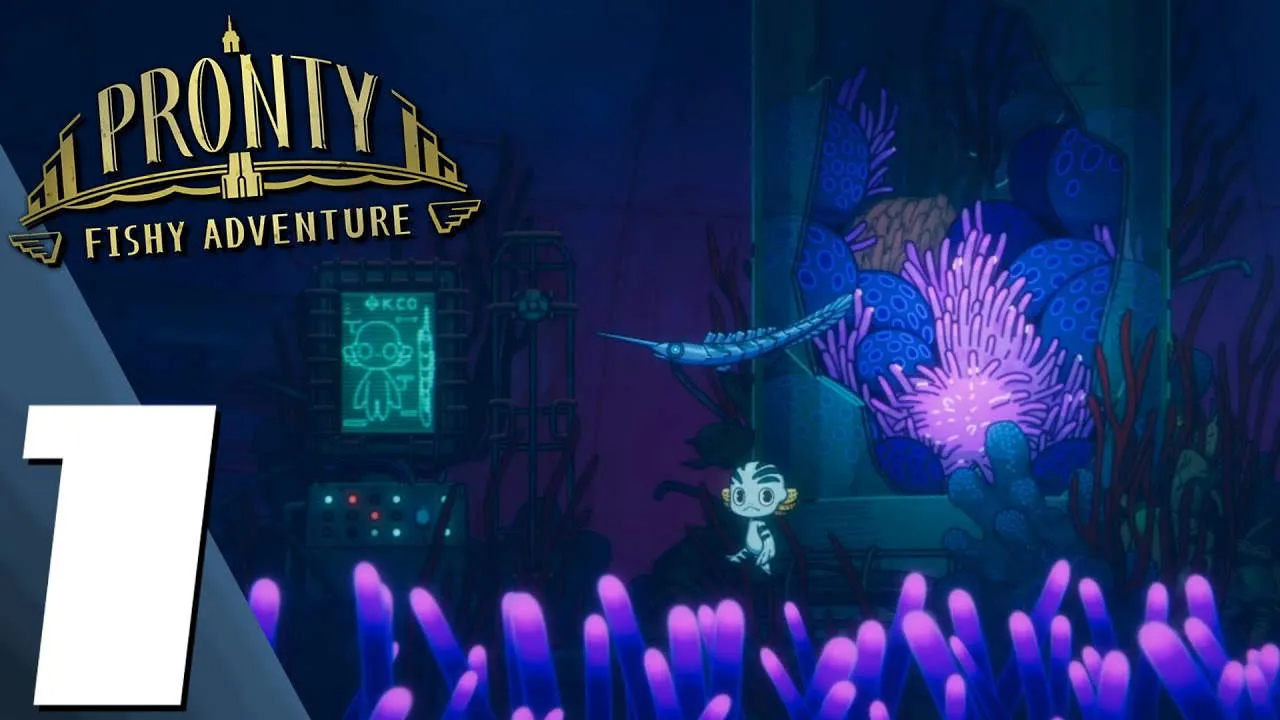 Pronty: Fishy Adventure Gameplay Screenshot