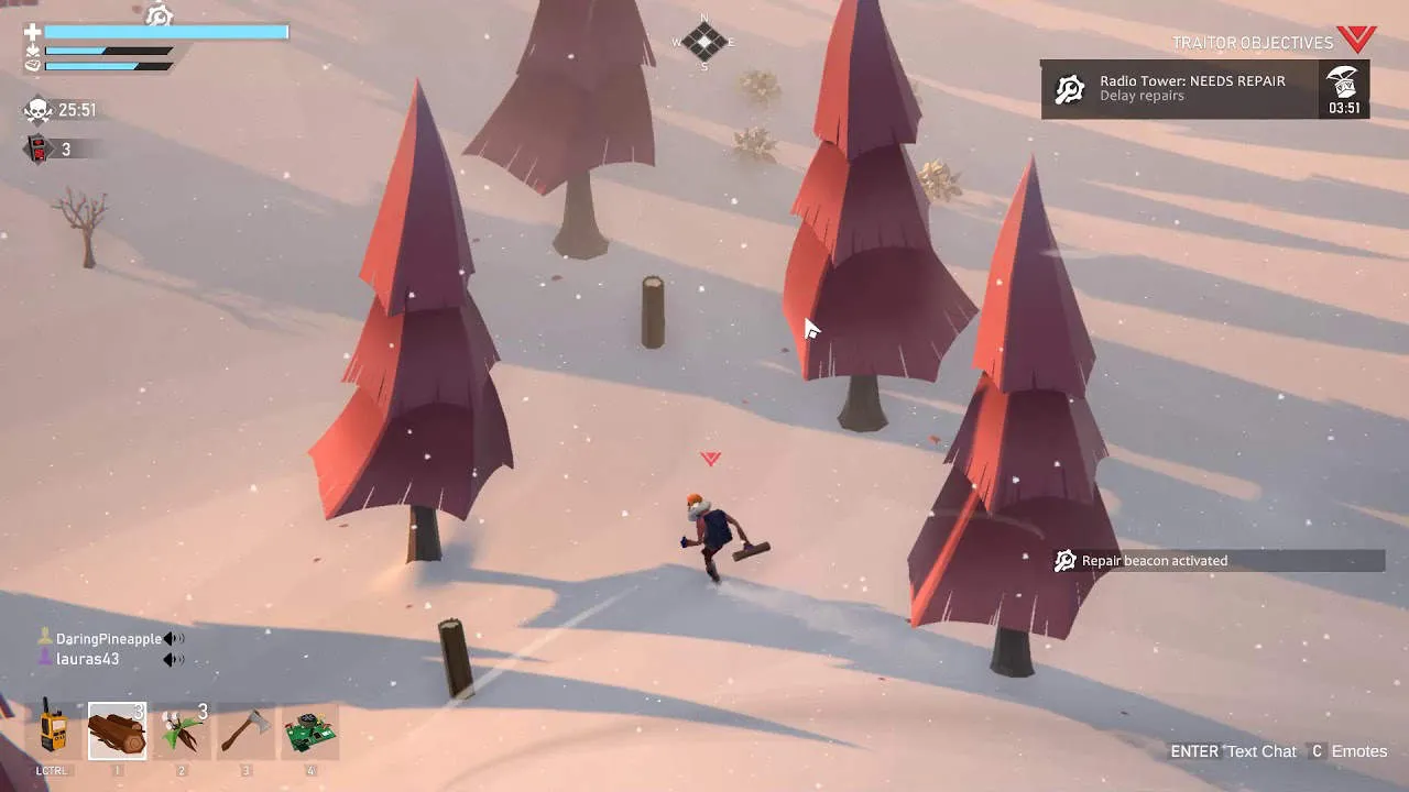 Project Winter Gameplay Screenshot