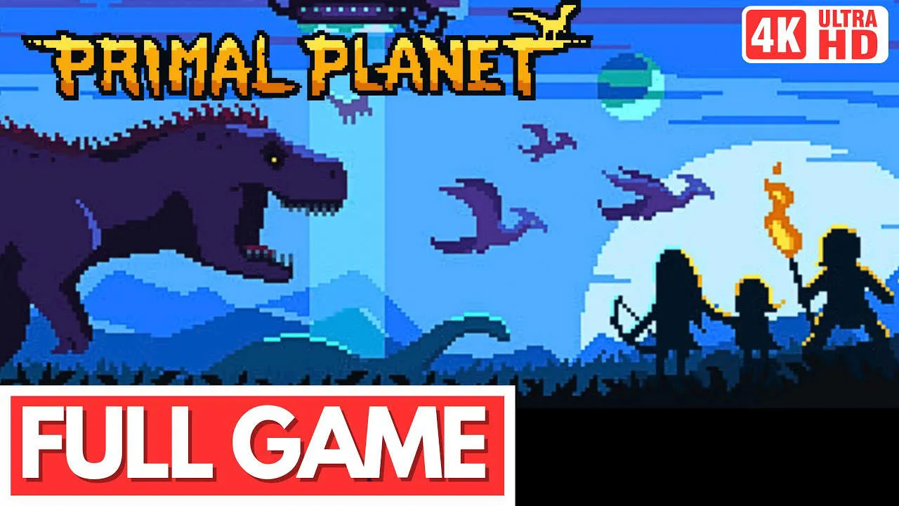 Primal Planet Gameplay Screenshot