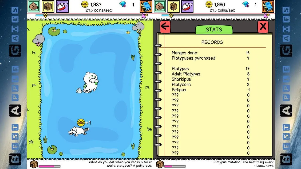 Platypus Gameplay Screenshot