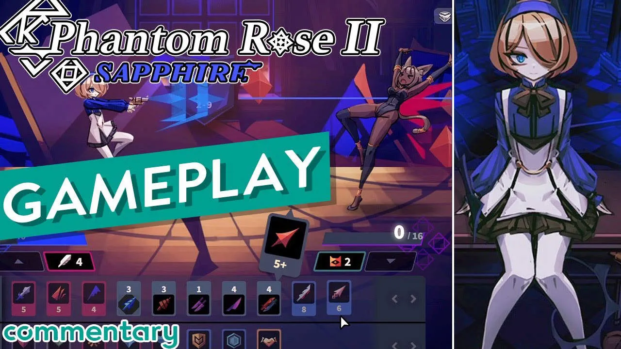Phantom Rose 2 Sapphire Gameplay Screenshot
