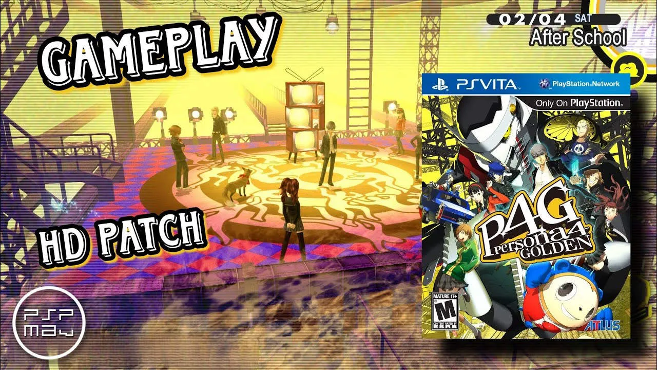 Persona 4 Golden Gameplay Screenshot