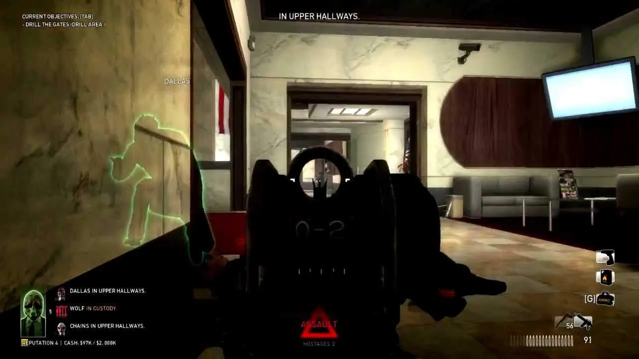 PAYDAY The Heist Gameplay Screenshot