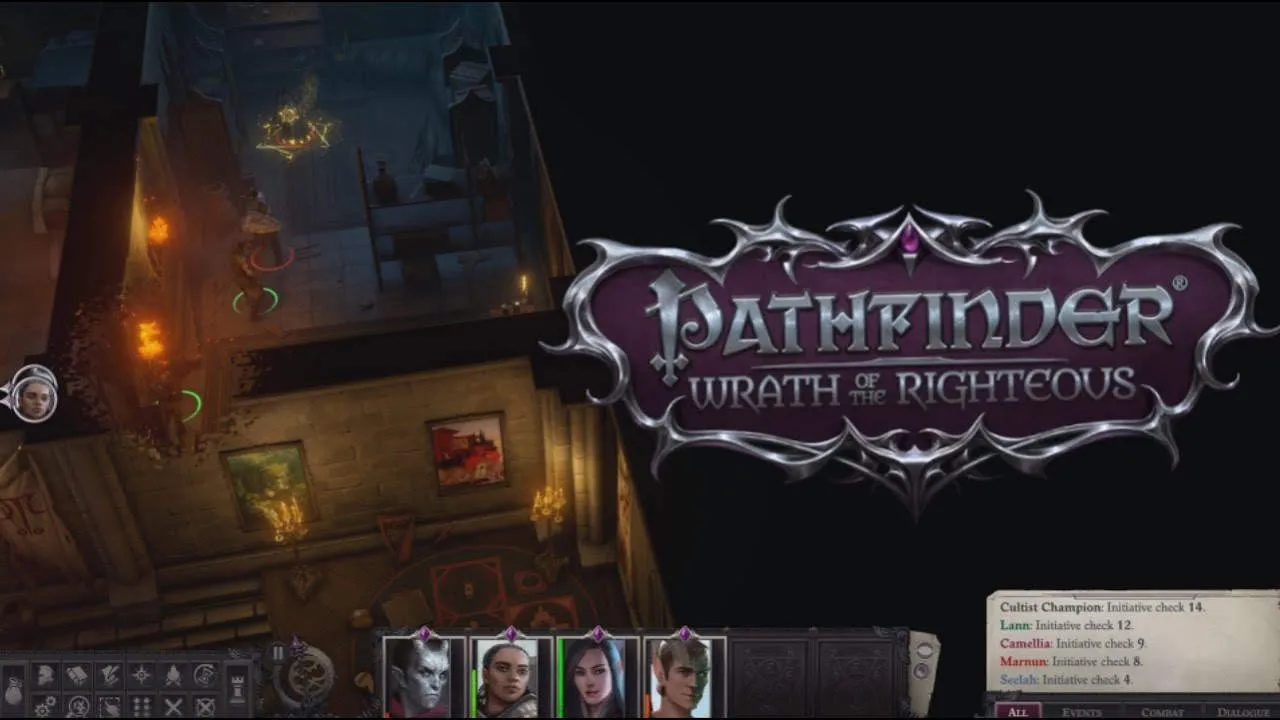 Pathfinder: Wrath of the Righteous Gameplay Screenshot