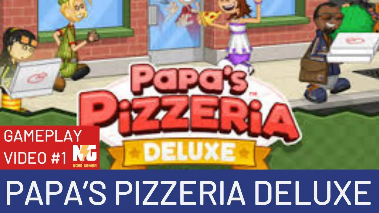 Papa’s Pizzeria Deluxe Gameplay Screenshot