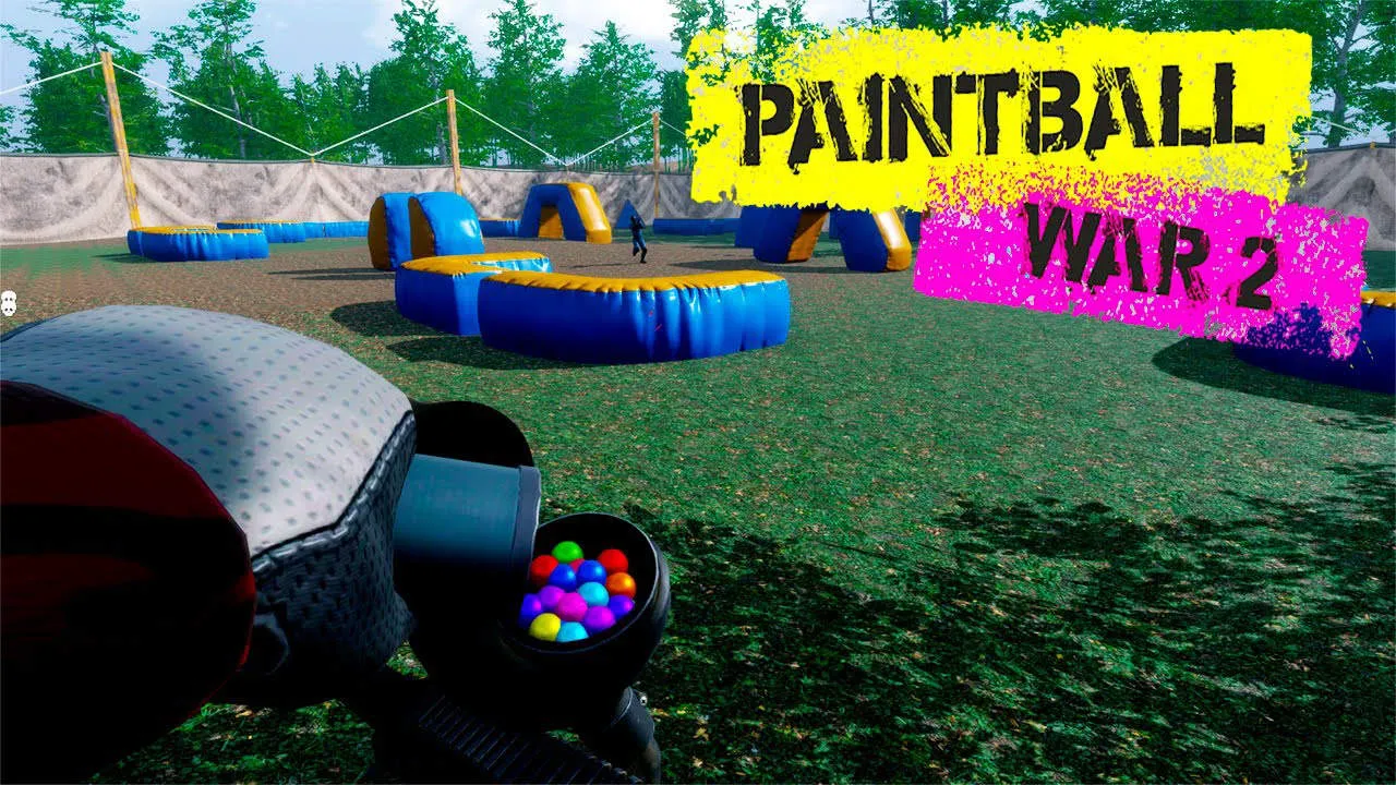 PaintBall War 2 Gameplay Screenshot