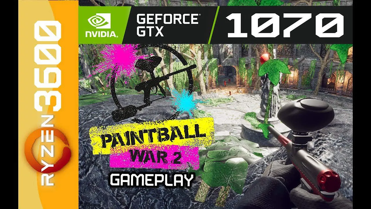 PaintBall War 2 Gameplay Screenshot
