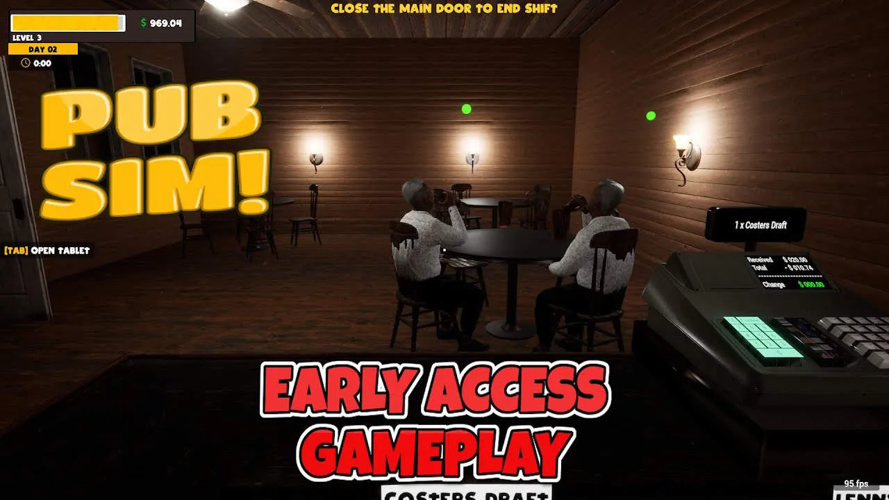 Pub Sim Gameplay Screenshot
